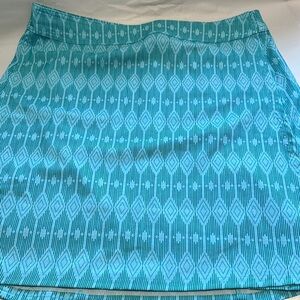 Ripskirt Hawaii Blue A-Line Mini Skirt